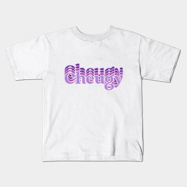 Cheugy Kids T-Shirt by Mooxy